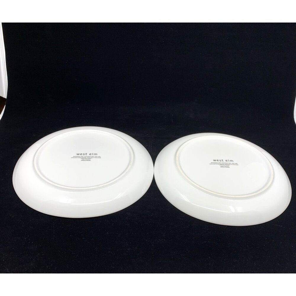 2 West Elm Organic Owl in a Tree Plates by Rachel Kozolowski 8 5/8" Retired - Picture 5 of 8